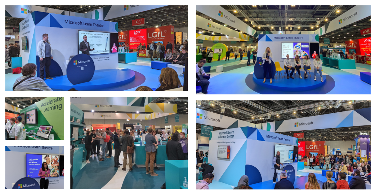 In-person inspires and energizes at Bett 2022 | Microsoft EDU